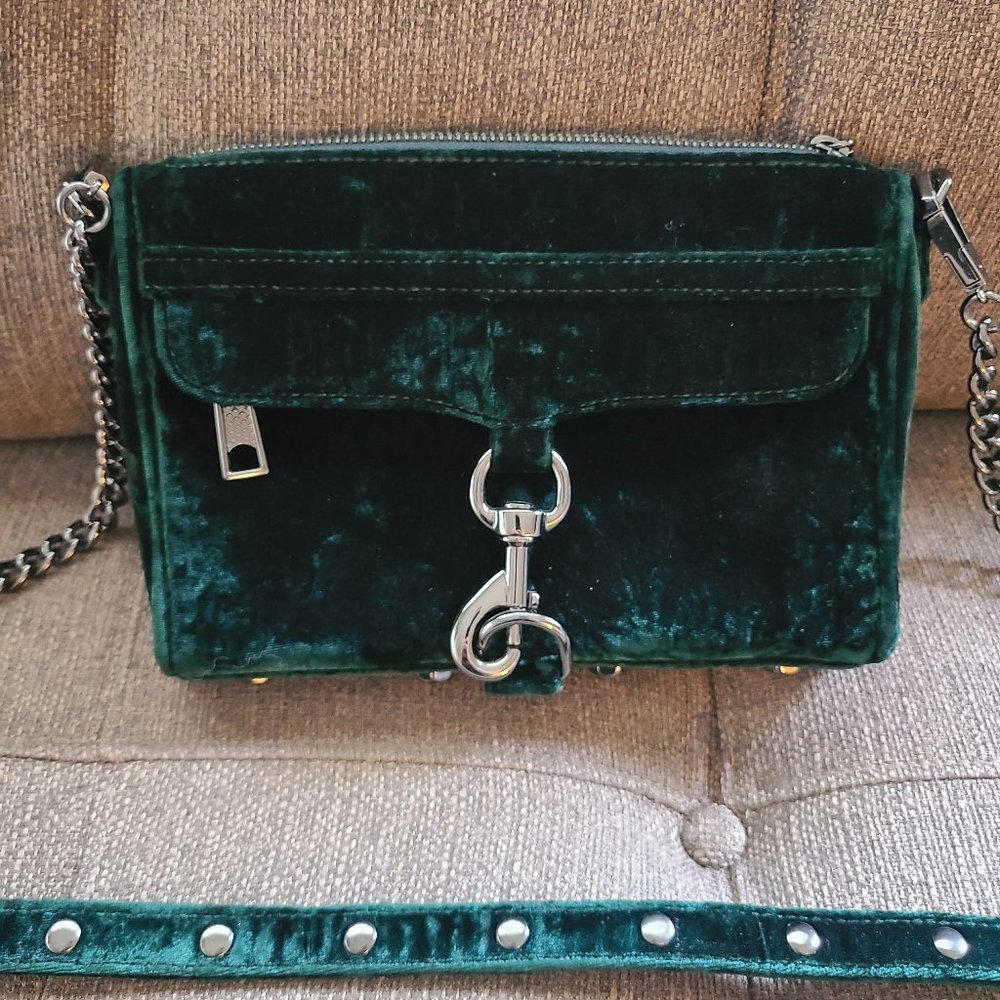 Rebecca Minkoff New York - Green Velvet Bag